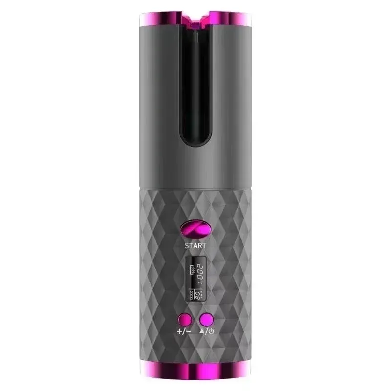 Bigoudis automatiques sans fil portables, 3 coloris, chargement USB, fer à friser anti-brûlure pour le coiffage 9