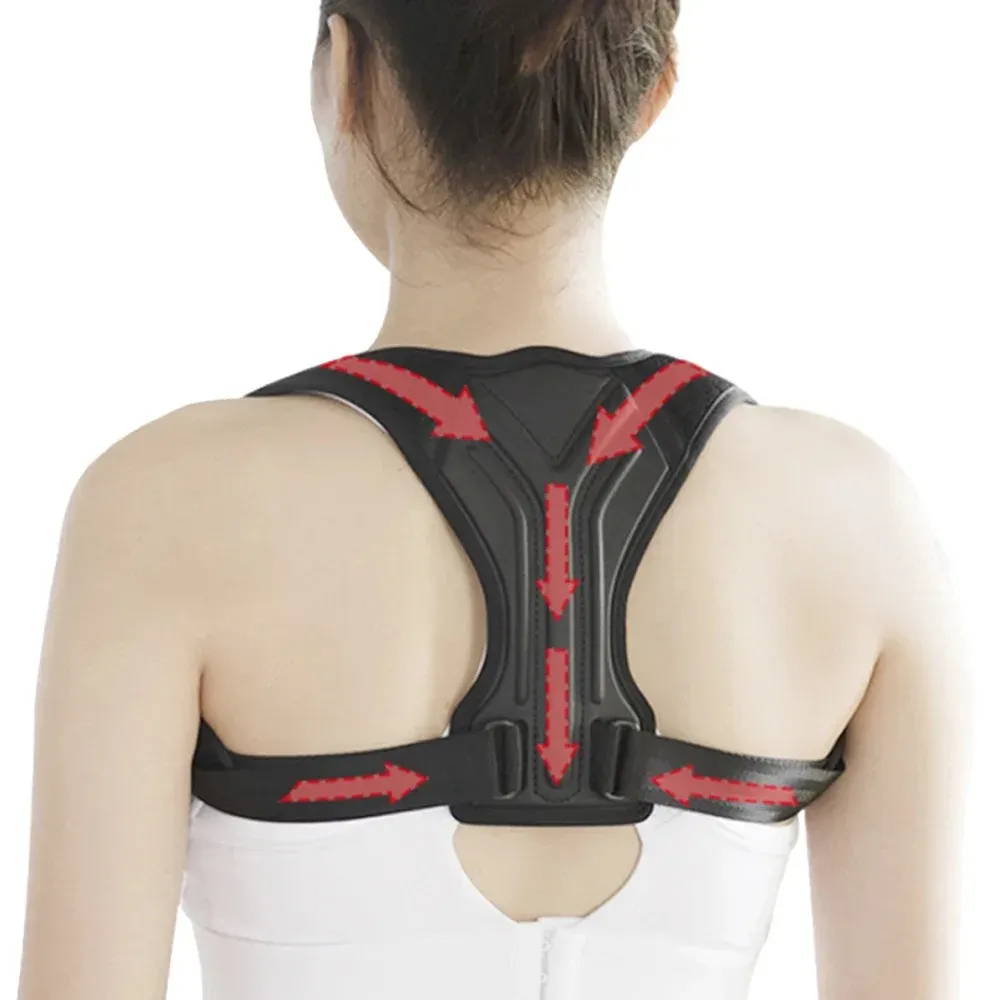 Ceinture correctrice de posture, vue latérale