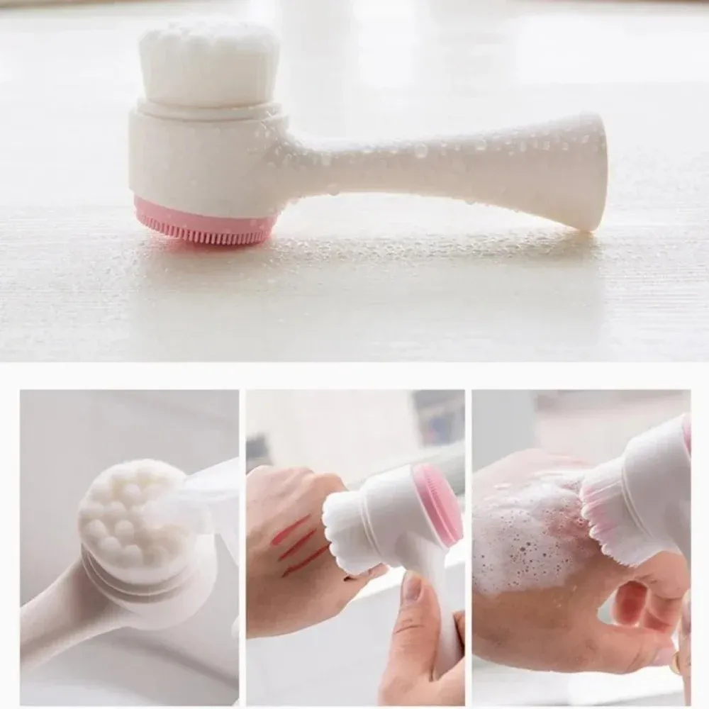 Brosse nettoyante pour le visage, vue de profil