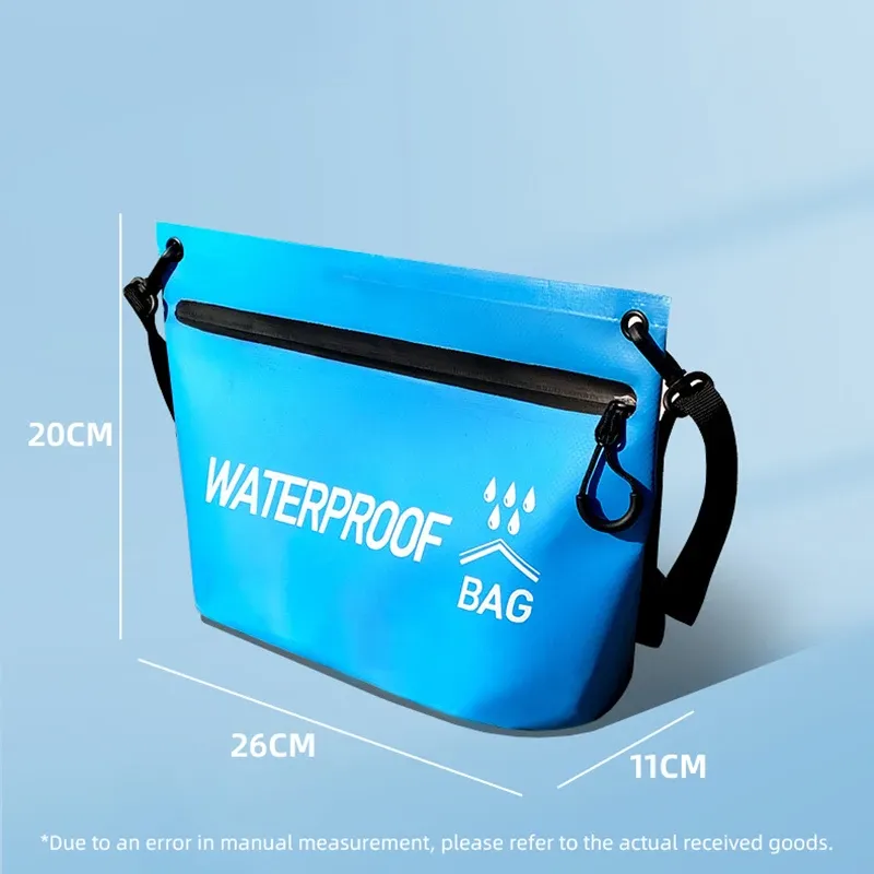 Sac sec étanche 5 L pour la natation, le rafting, le kayak, le canoë et le trekking 3