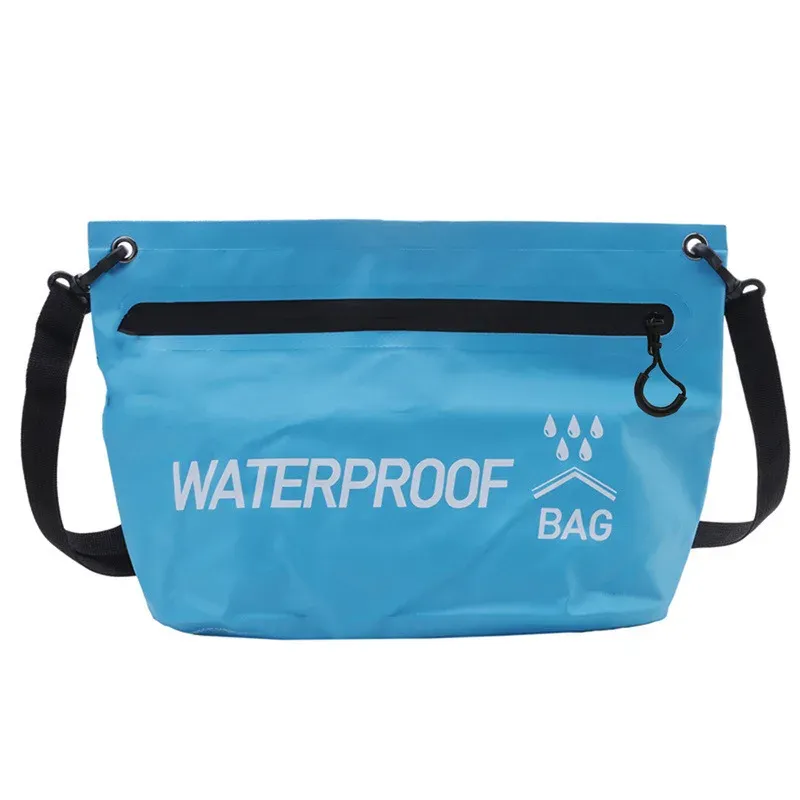 Sac sec étanche 5 L pour la natation, le rafting, le kayak, le canoë et le trekking 12