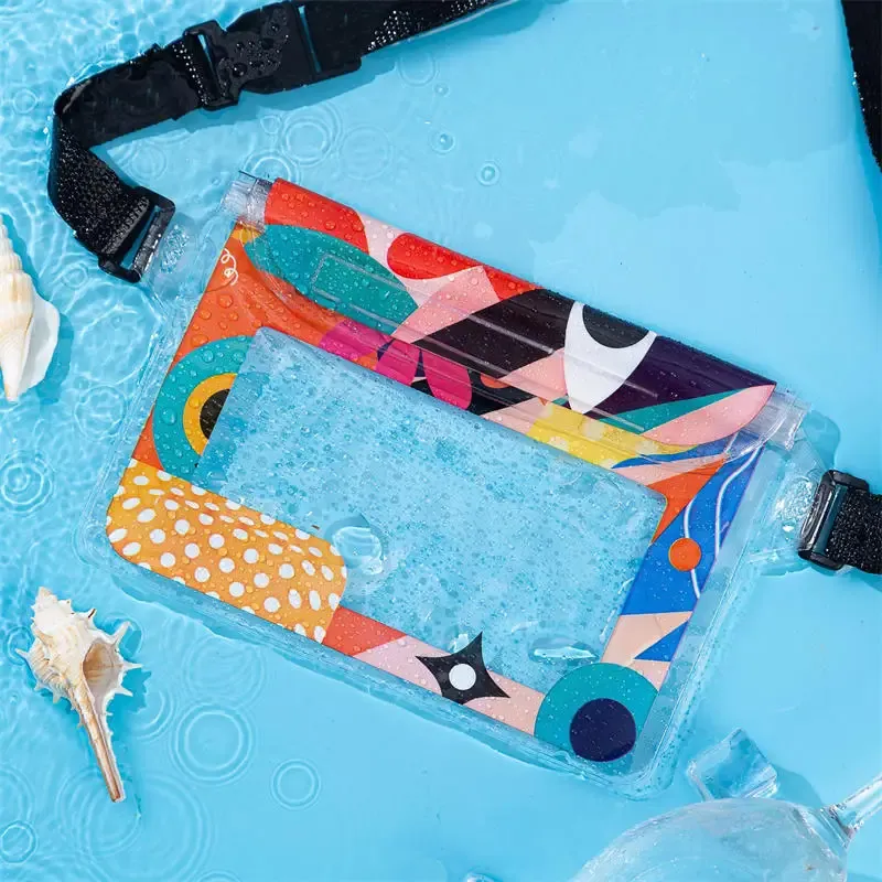 Sac sec étanche 5 L pour la natation, le rafting, le kayak, le canoë et le trekking 7