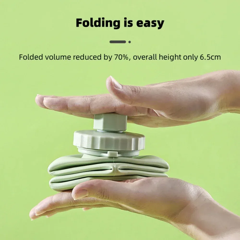 Gourde pliable en silicone 600 ml, réutilisable et étanche 2