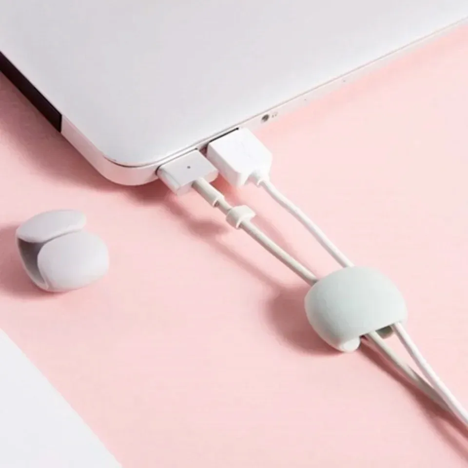 Clips de gestion de câbles en silicone