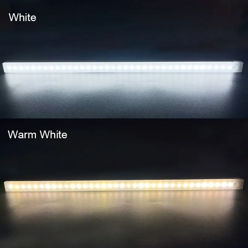 Veilleuse LED sans fil à détecteur de mouvement, rechargeable par USB-C, pour cuisine, chambre, armoire et escalier 2