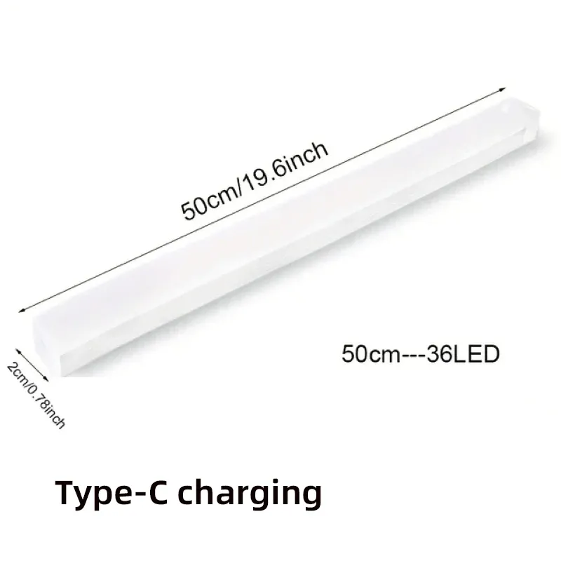 Veilleuse LED sans fil à détecteur de mouvement, rechargeable par USB-C, pour cuisine, chambre, armoire et escalier 8
