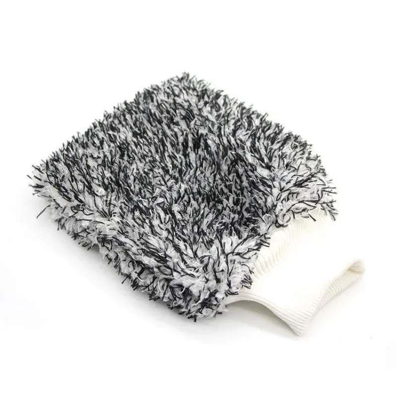 Gants de nettoyage pour voiture en microfibre douce, haute densité, sans rayures 14