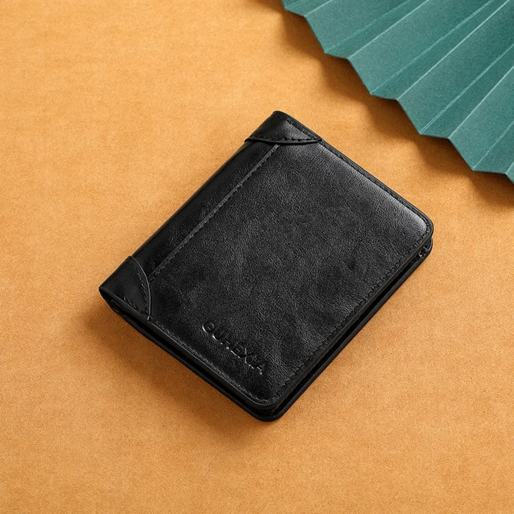 Portefeuille minimaliste pour homme, présentation finale