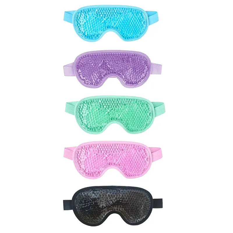 Masque rafraîchissant pour les yeux, utilisation