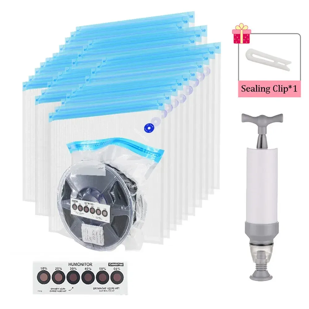 Sac de stockage pour filament 20/1 pour imprimante 3D, sac sous vide pour PLA/ABS/TPU, protection contre l'humidité pour pièces d'imprimante 3D - Image 1
