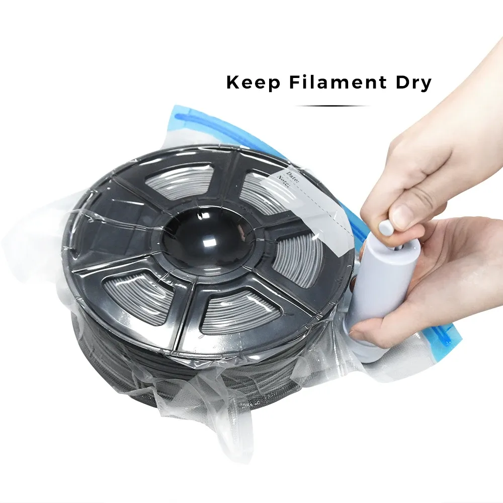 Sac de stockage pour filaments, finition et détails