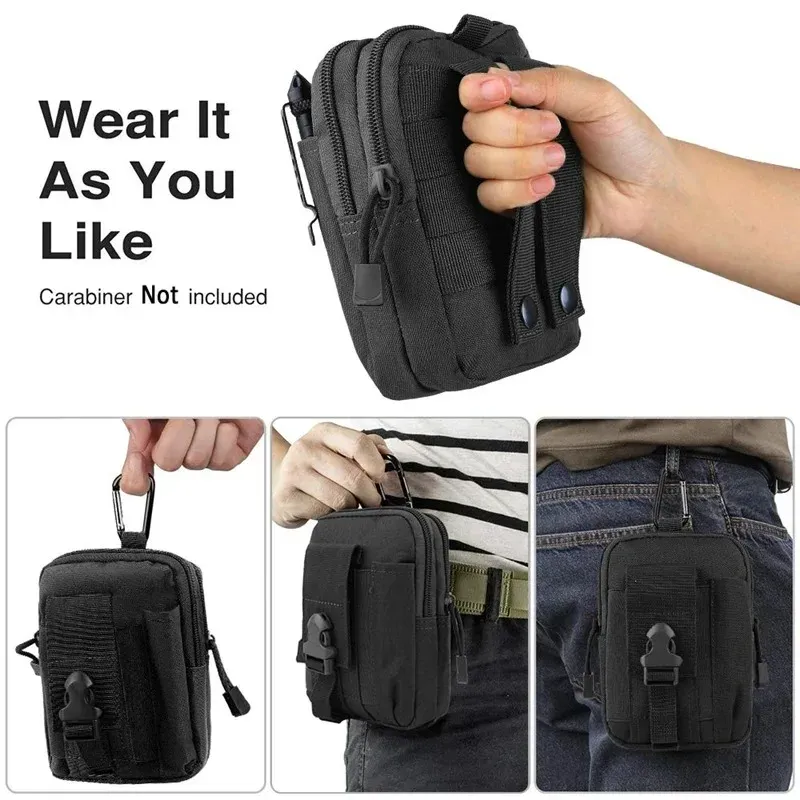 Pochette multifonction, système MOLLE