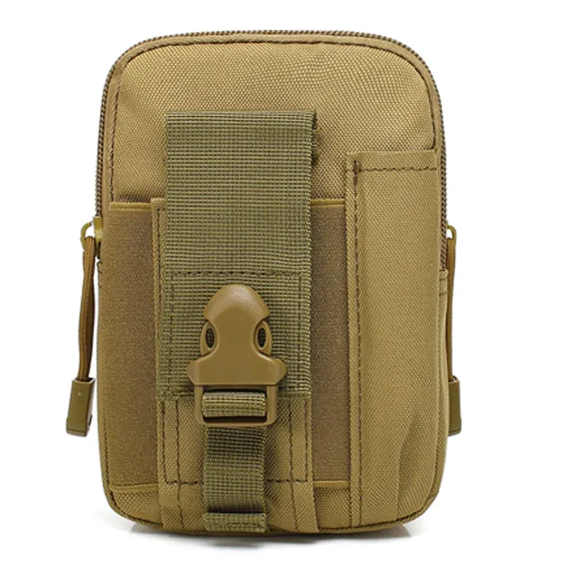 Étui pour téléphone portable étanche en nylon, petite pochette multifonction pour homme 16