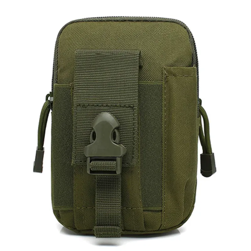Étui pour téléphone portable étanche en nylon, petite pochette multifonction pour homme 15