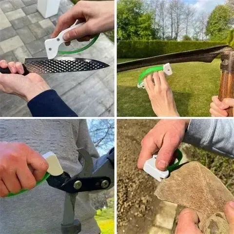 Détails de l'aiguiseur de couteaux portable