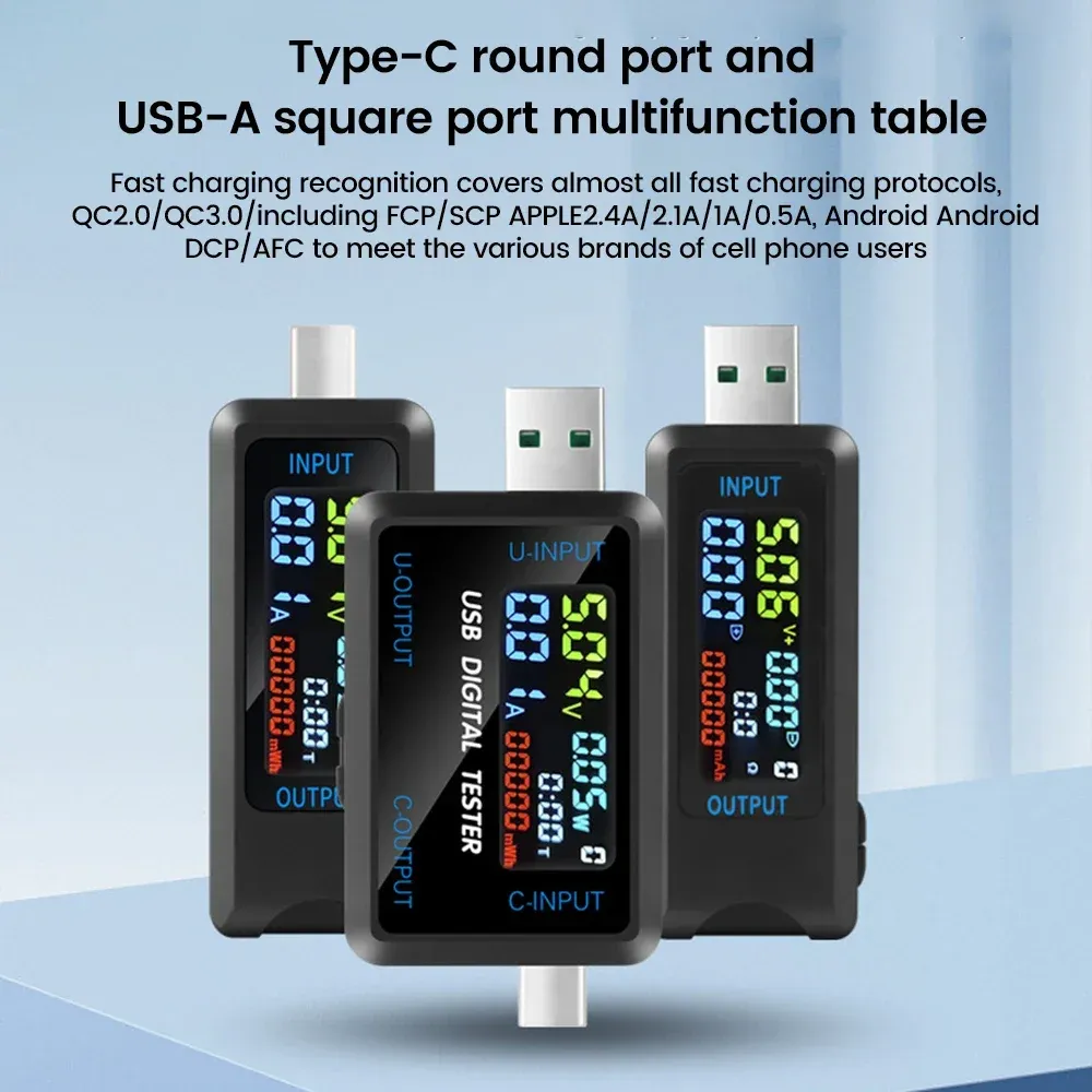 Testeur USB en situation d'utilisation