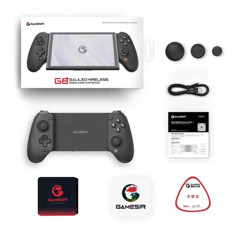 Manette de jeu Bluetooth GameSir G8+ à effet Hall pour Nintendo Switch 2, Android, iPhone, iPad et PC 6