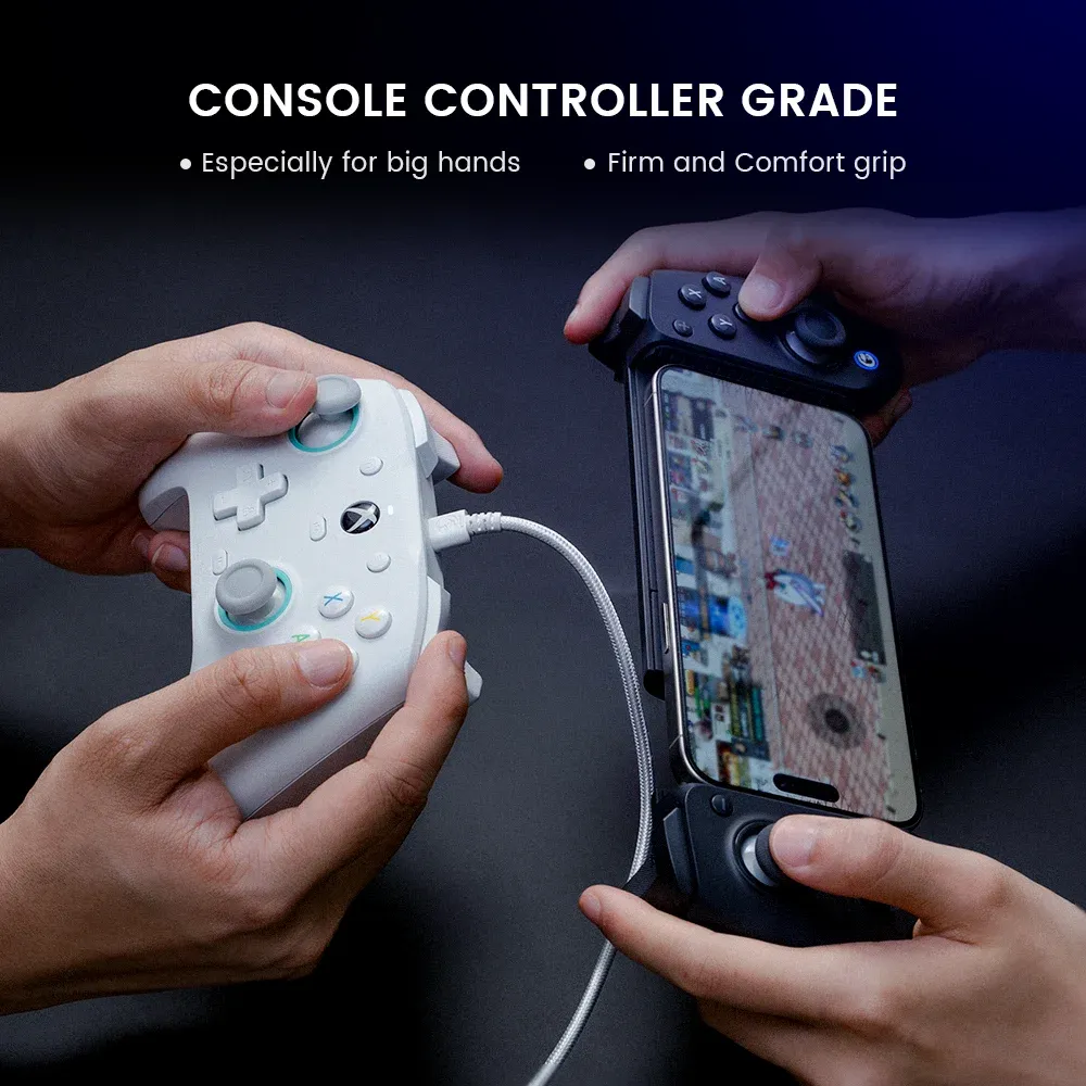Joysticks et boutons de taille console