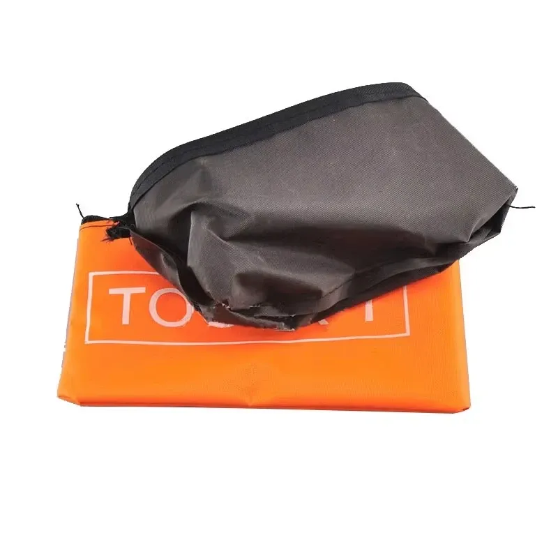 Sac à outils en toile Oxford avec fermeture éclair, organisateur étanche et sac de voyage portable 4