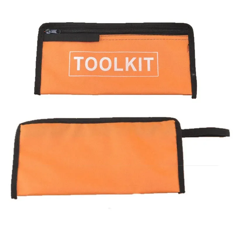 Pochette à outils en toile Oxford, fermeture éclair