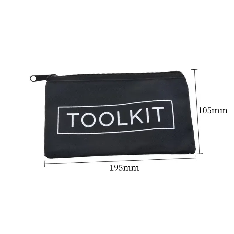 Sac à outils en toile Oxford avec fermeture éclair, organisateur étanche et sac de voyage portable 9