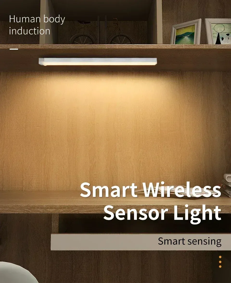 Lampe LED magnétique avec détecteur de mouvement