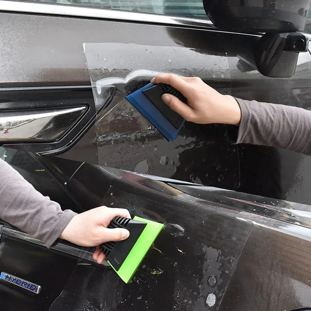 Raclette en silicone pour vitres de voiture, lame en caoutchouc pour nettoyage de verre et de miroirs 6
