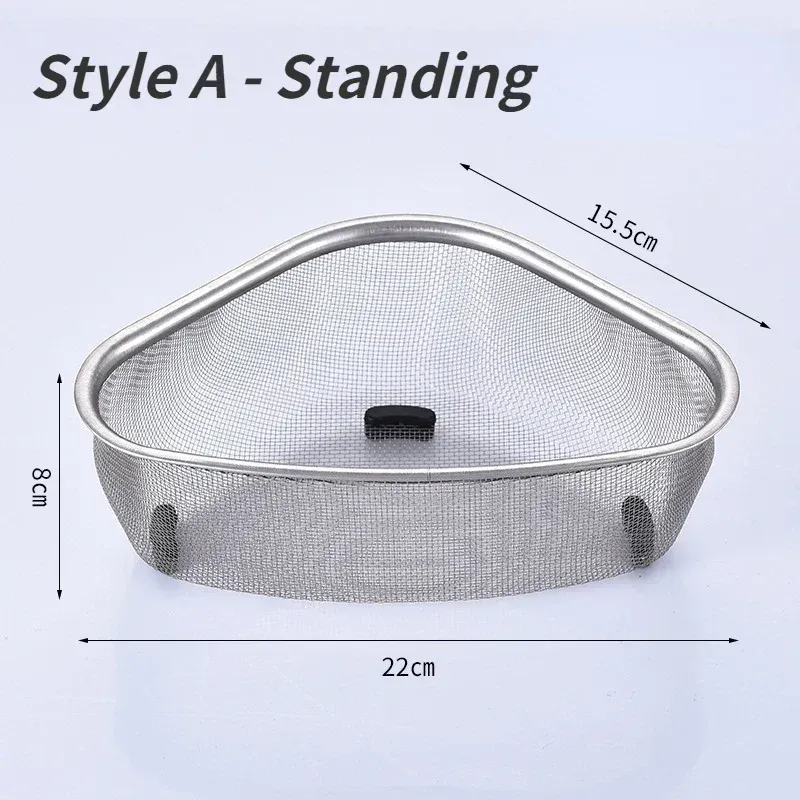 Panier de vidange d'évier en acier inoxydable