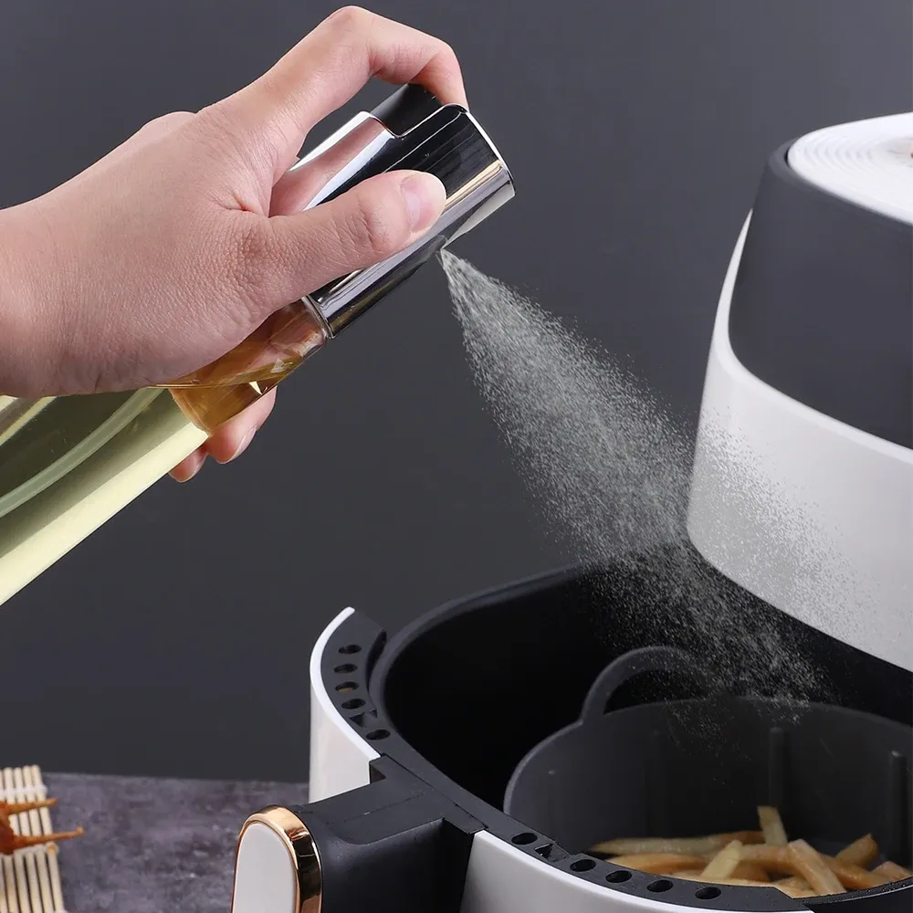 Flacon pulvérisateur d'huile, vue complète