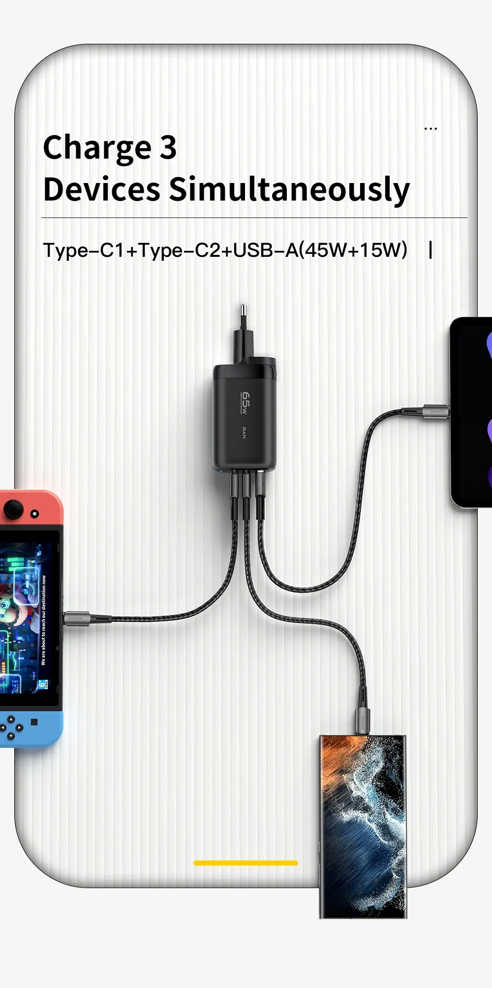 Chargeur Essager GaN USB-C, utilisation au quotidien
