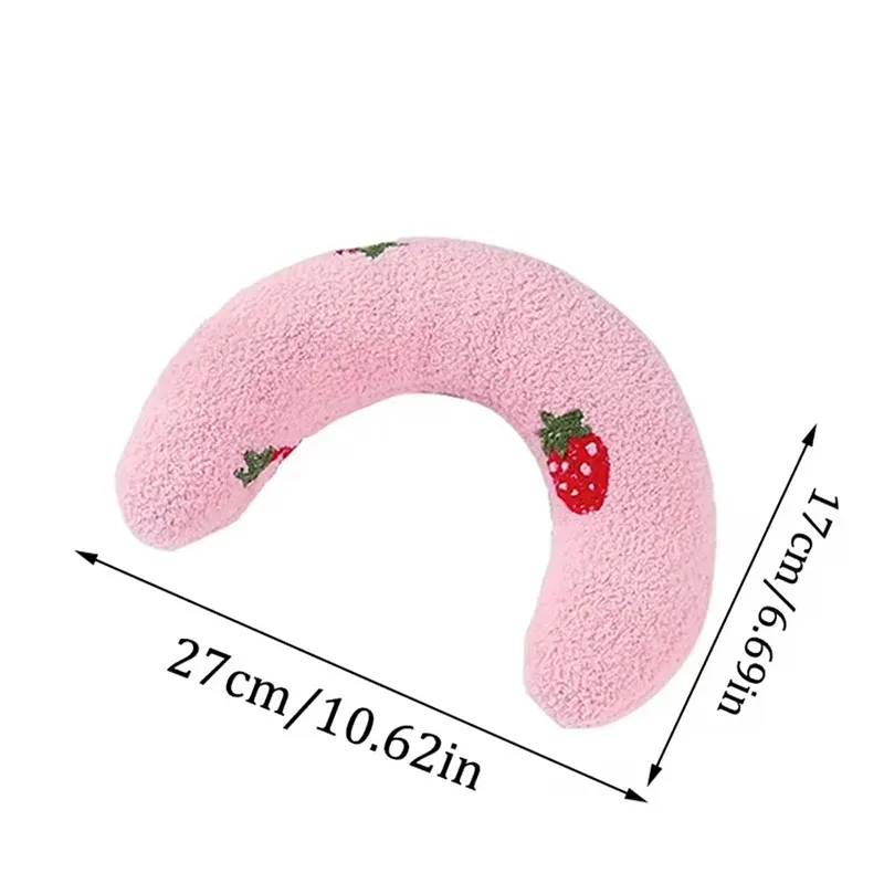 Coussin pour animal de compagnie en forme de beignet, vue d'ensemble