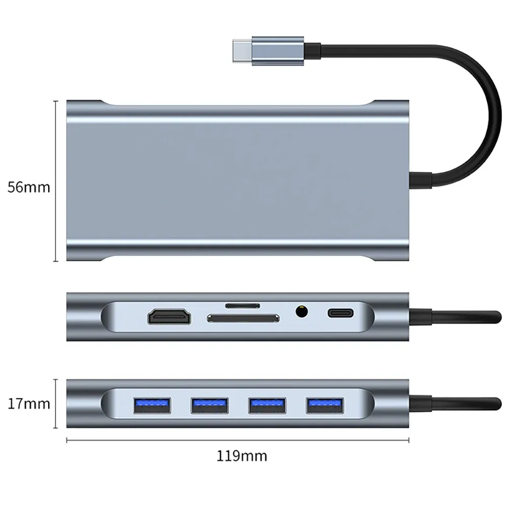 Station d'accueil USB-C pour ordinateur portable