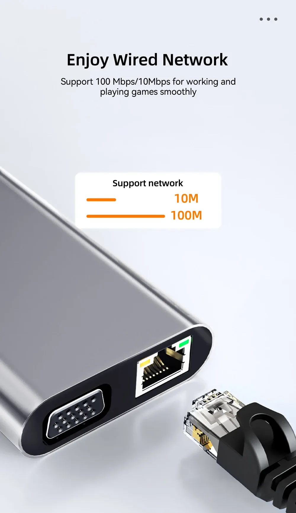 Connexion réseau et téléphone via la station d'accueil