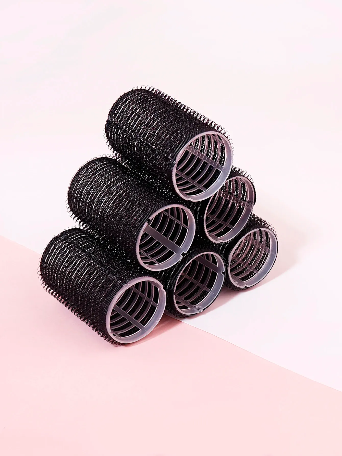 Bigoudis sans chaleur multi-tailles, ensemble de bigoudis souples, sans chaleur, pince à cheveux fixe, ensemble de coiffure et accessoires pour cheveux 18