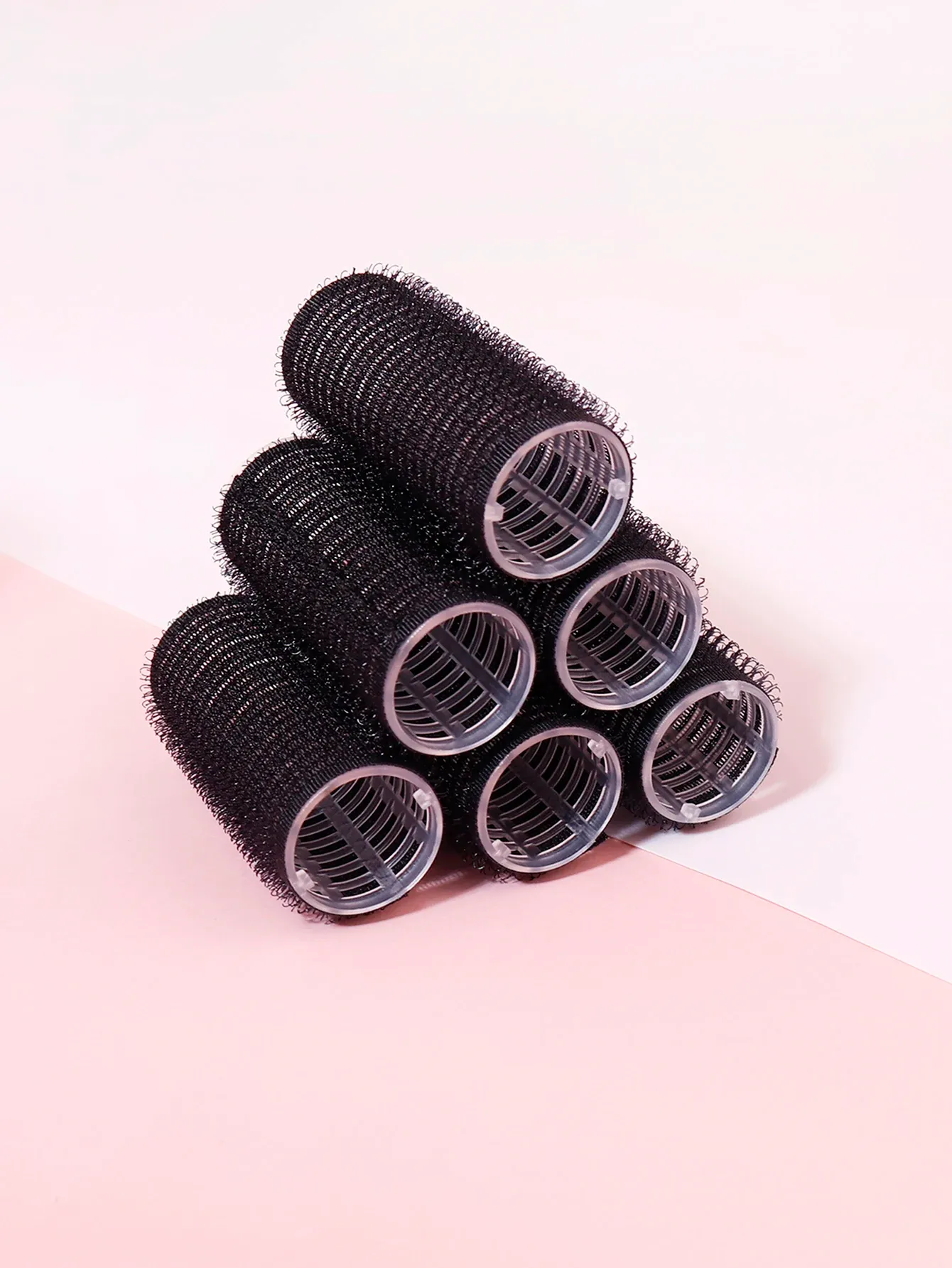 Bigoudis sans chaleur multi-tailles, ensemble de bigoudis souples, sans chaleur, pince à cheveux fixe, ensemble de coiffure et accessoires pour cheveux 8