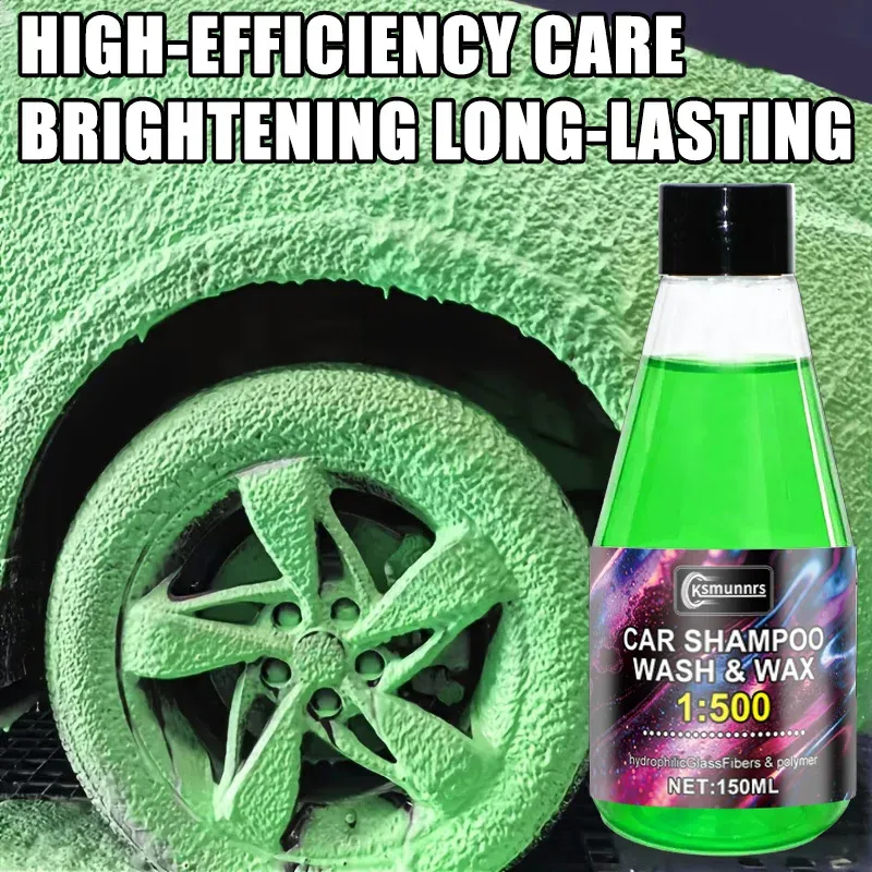 Liquide de lavage auto haute concentration – Mousse riche, entretien longue durée, sans danger pour les surfaces peintes - Image 1