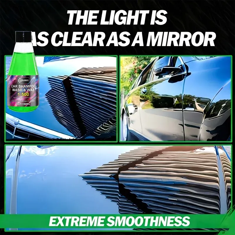Liquide de lavage auto haute concentration – Mousse riche, entretien longue durée, sans danger pour les surfaces peintes 4