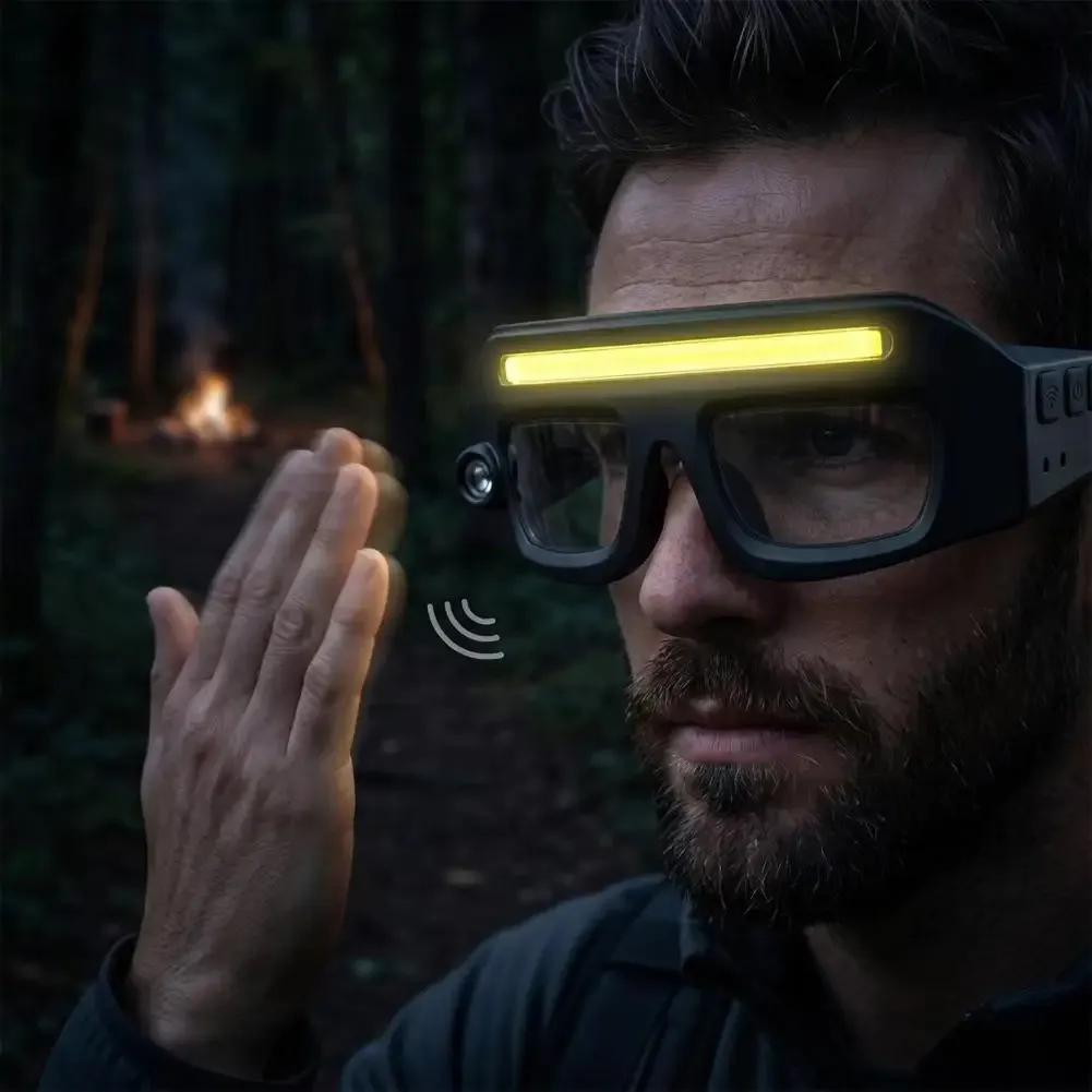 Lunettes LED pour la course à pied