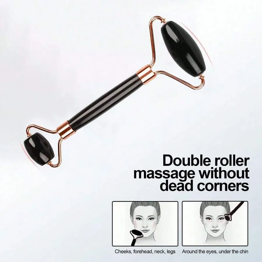 Rouleau de massage facial rafraîchissant pour les yeux, le double menton, la mâchoire et le cou – Réduit les gonflements, outil de lifting et drainage lymphatique 5