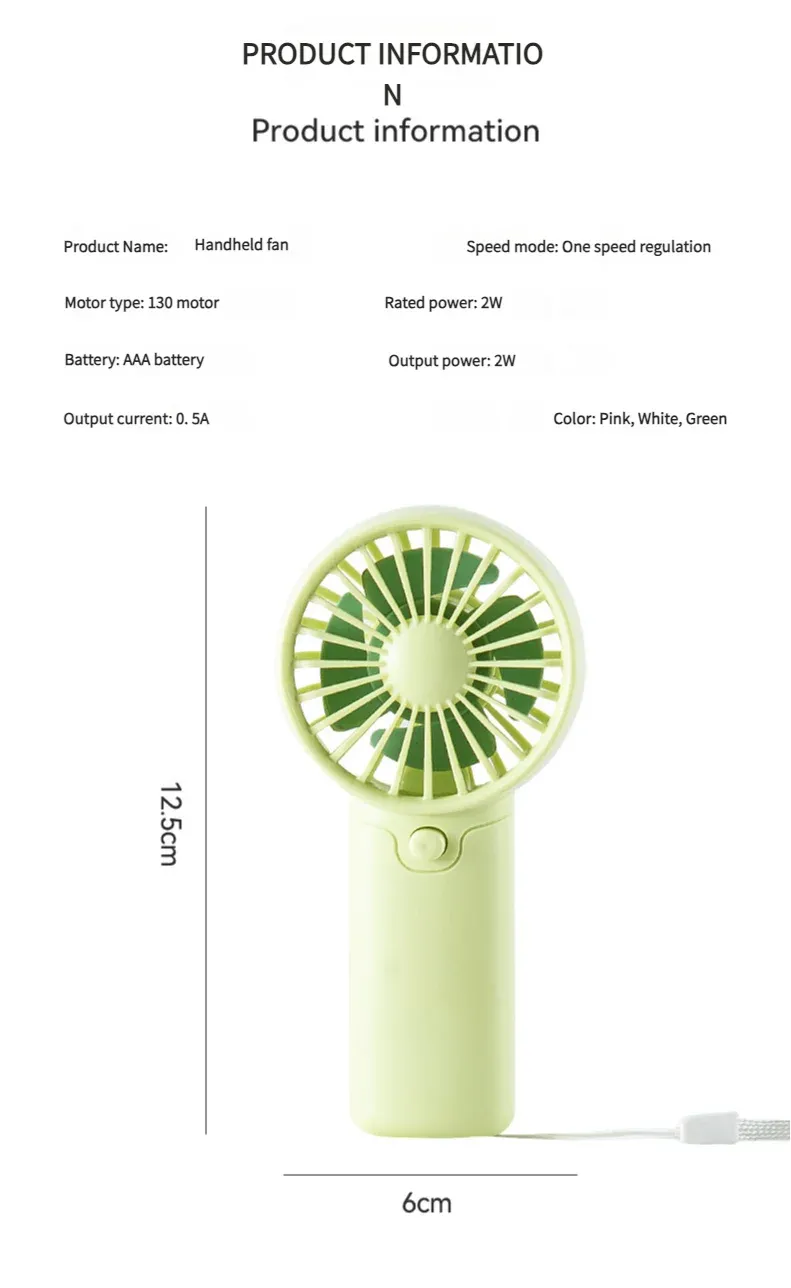 Ventilateur portable MEET SUN, l'essentiel de la fraîcheur