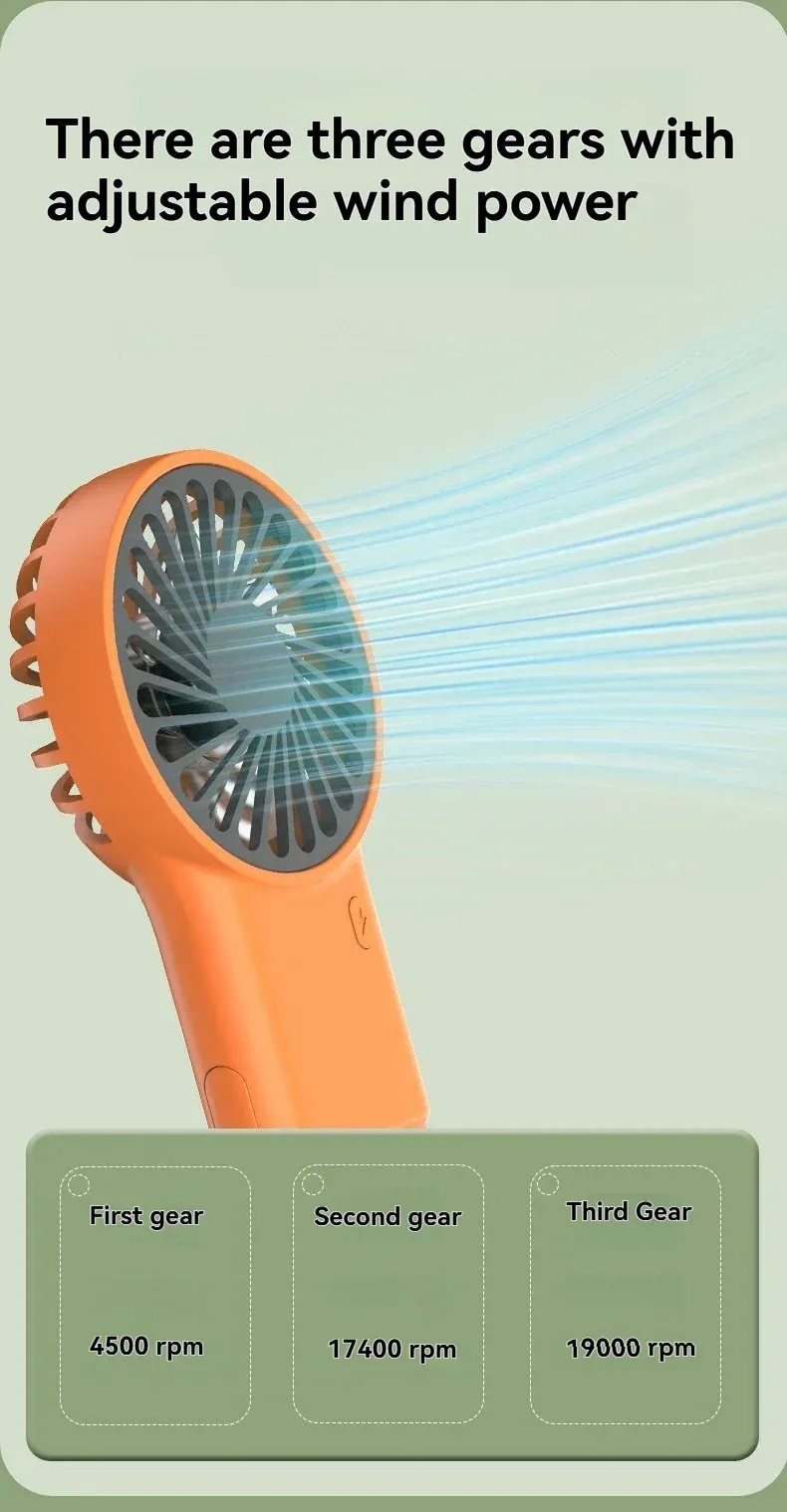 Mini ventilateur portatif, utilisation en extérieur