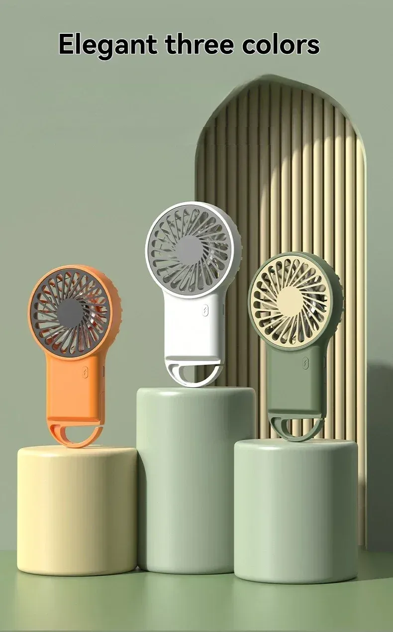 Mini ventilateur portatif, utilisation nomade