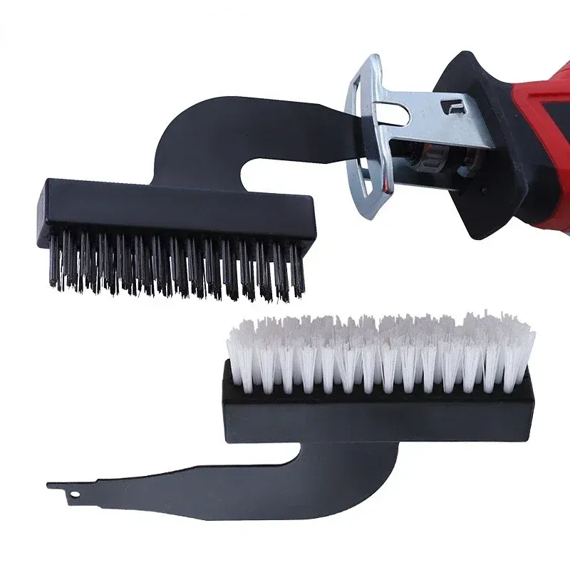 Brosse métallique électrique pour scie sabre, tête universelle, élimination de la rouille 1