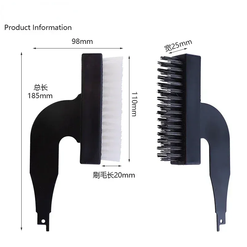 Brosse métallique électrique pour scie sabre, tête universelle, élimination de la rouille 2