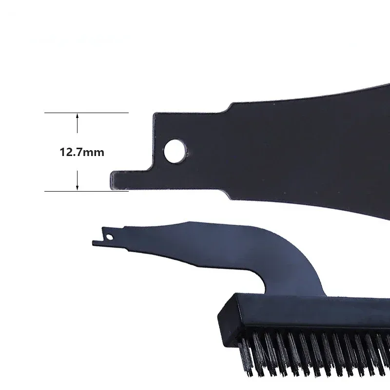 Brosse métallique électrique pour scie sabre, tête universelle, élimination de la rouille 5