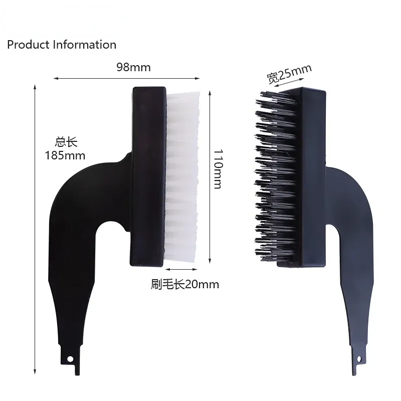 Brosse métallique de nettoyage électrique, vue 1