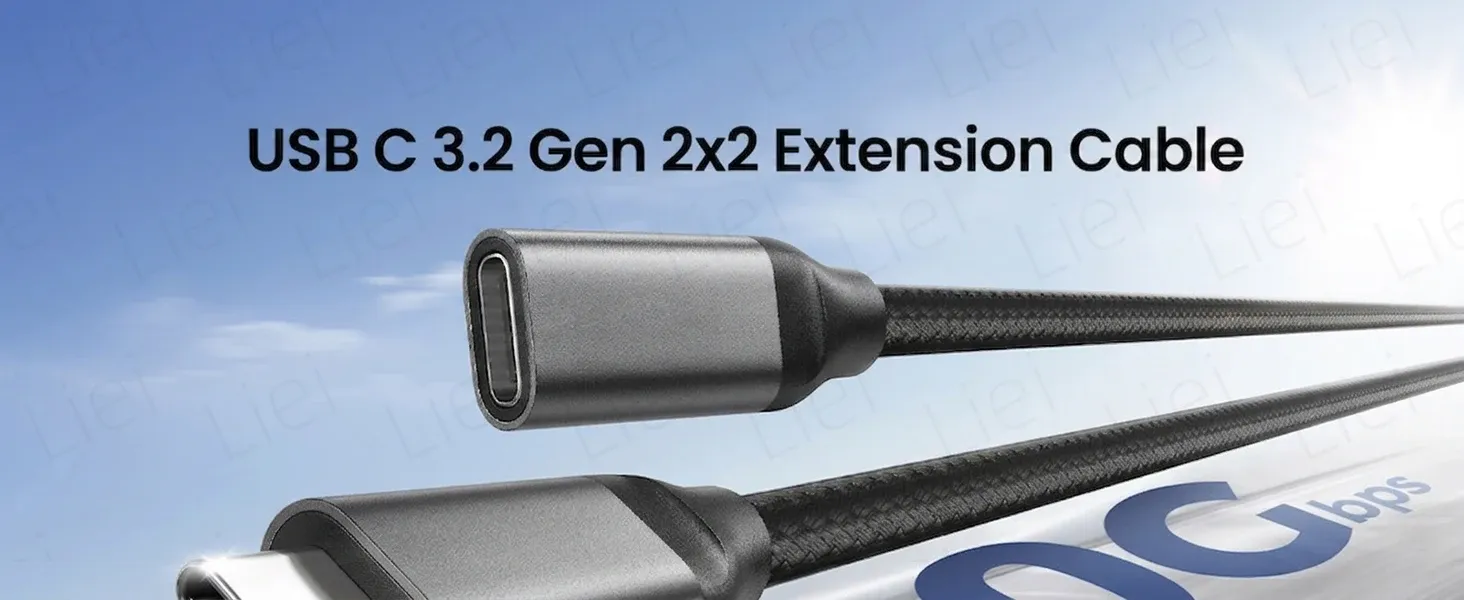 Câble d'extension USB-C à transfert de données rapide