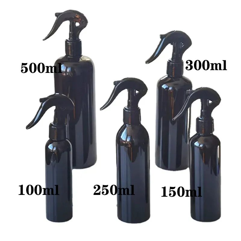 Flacon pulvérisateur noir à gâchette