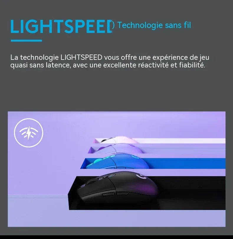 Logitech G304 LIGHTSPEED, détails du design