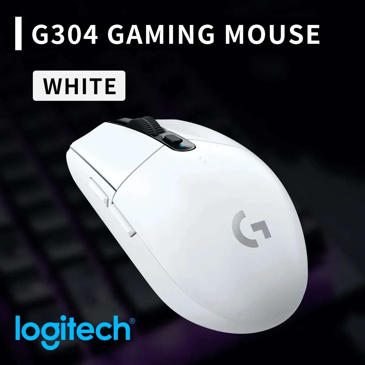 Souris de jeu sans fil Logitech G304 LIGHTSPEED, capteur HERO 12 000 DPI 9
